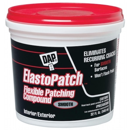 Homestead 1 Quart White Elastomeric Patch & Caulking Compound  12278 HO3542031